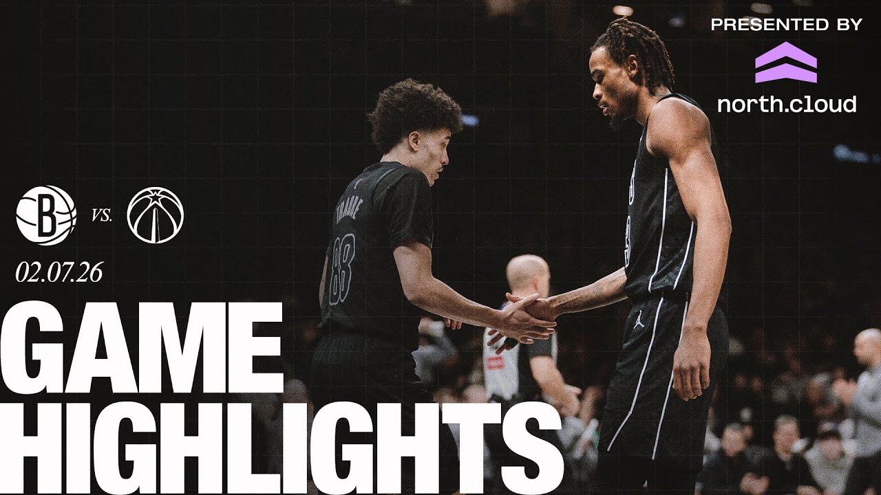 Highlights: Team Effort Powers Brooklyn Nets to 127–113 Victory vs. Wizards