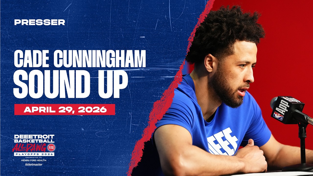 Post-Game Press Conference: Cade Cunningham | Pistons vs. Magic | 04.29.26