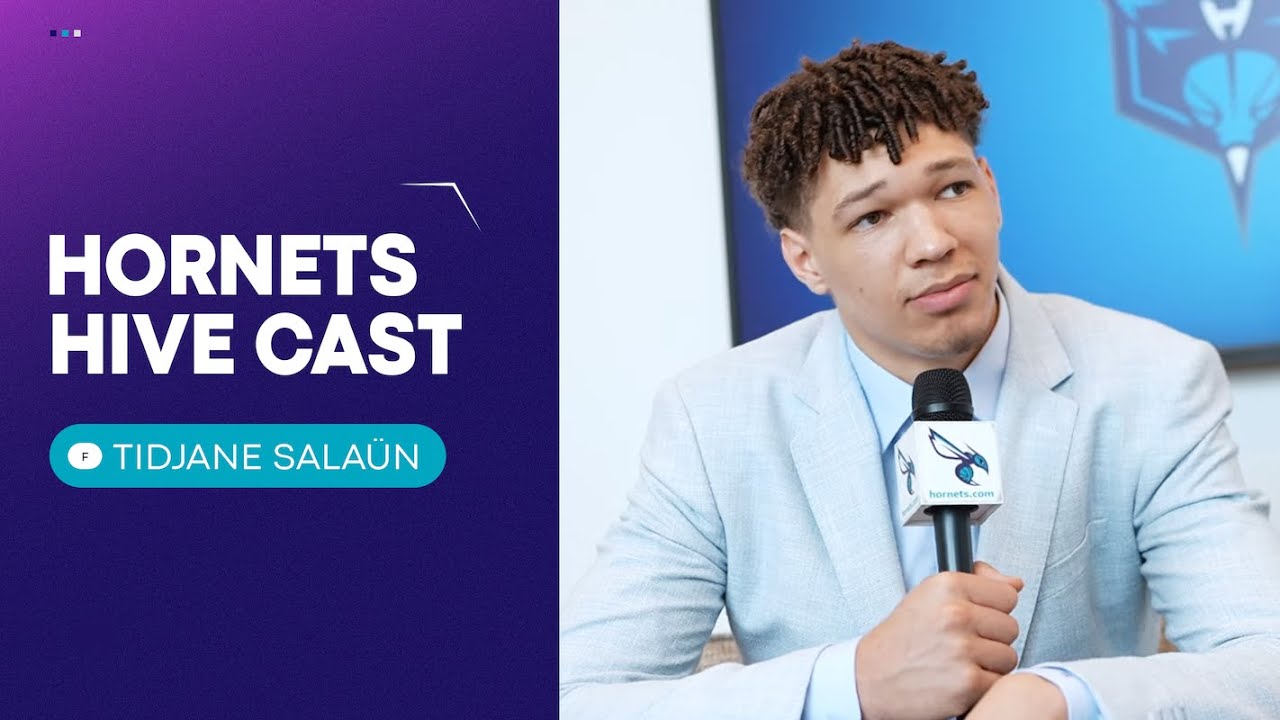 Hornets Hive Cast: Tidjane Salaün | 7/11/24 background