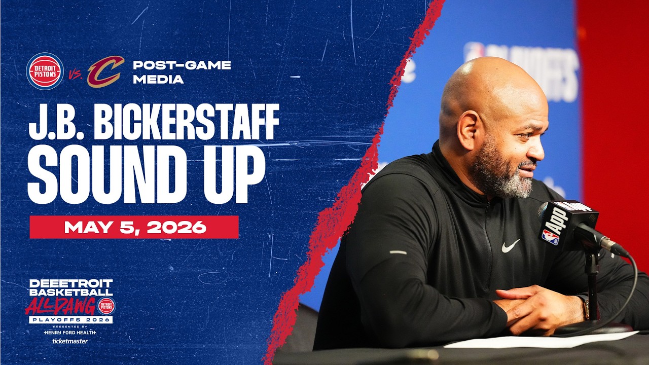Game 1 Round 2: Post-Game Press Conference: J.B. Bickerstaff | Pistons vs. Cavsย | 05.05.26
