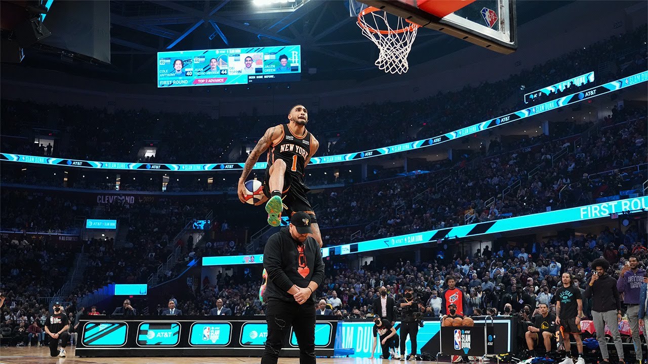 OBI TOPPIN WINS 2022 SLAM DUNK CONTEST | ALL DUNKS