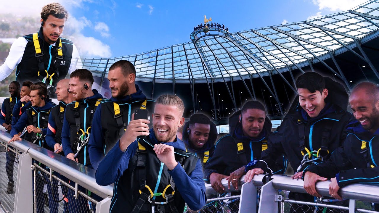 SPURS SQUAD SCALE TOTTENHAM HOTSPUR STADIUM! ЁЯШ▓ background