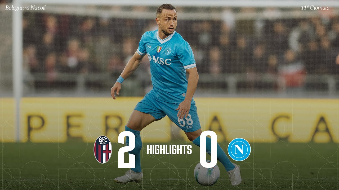 Highlights | Bologna - Napoli 2-0 | Serie A - 11ª giornata