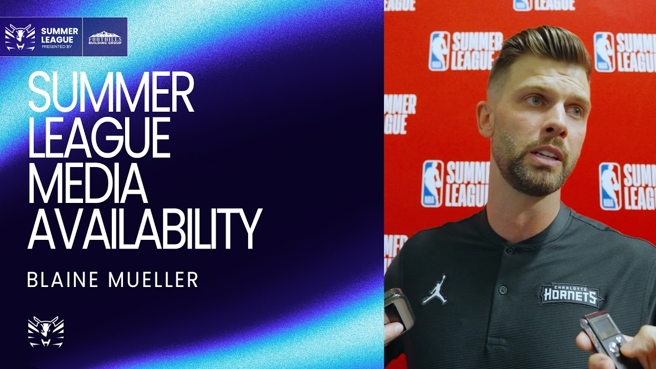 Hornets vs Magic: Coach Blaine Mueller Postgame Media Availability | 7/9/2026