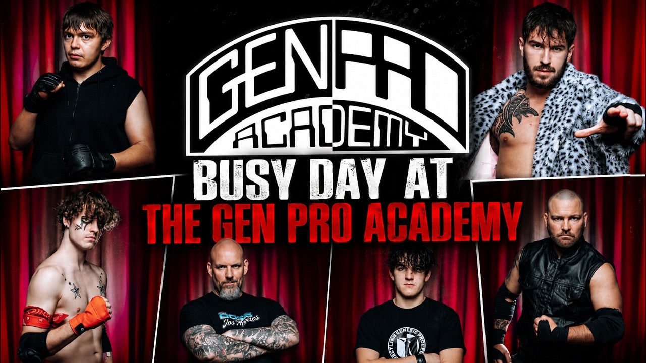 A busy day at the academy