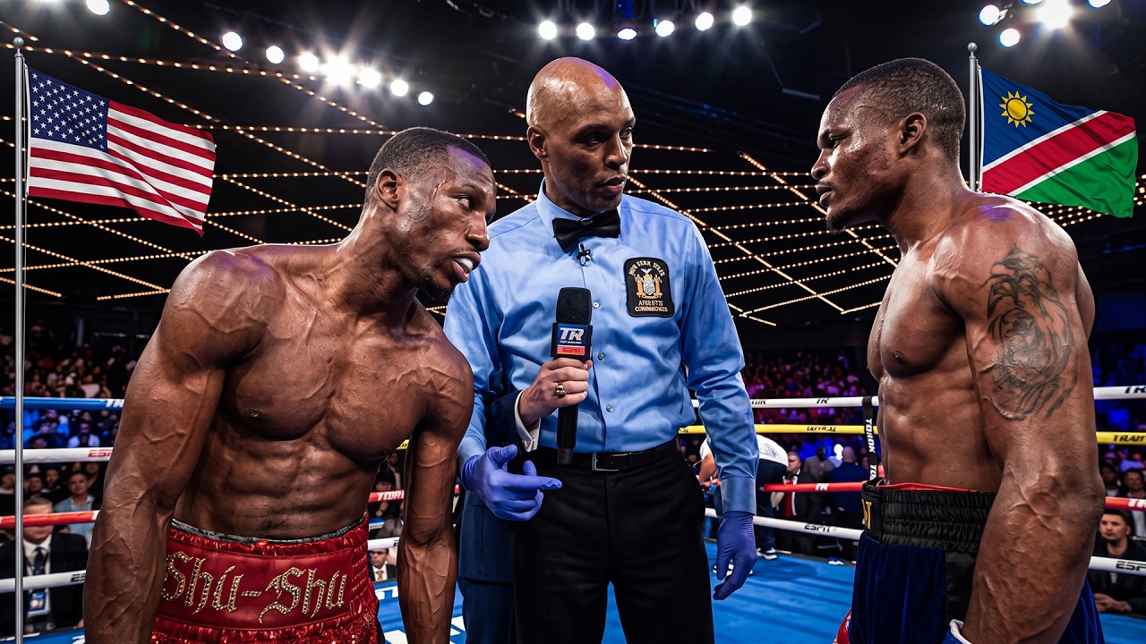 Bruce Carrington (USA) vs Mateus Heita (NAM) | Boxing Fight Highlights