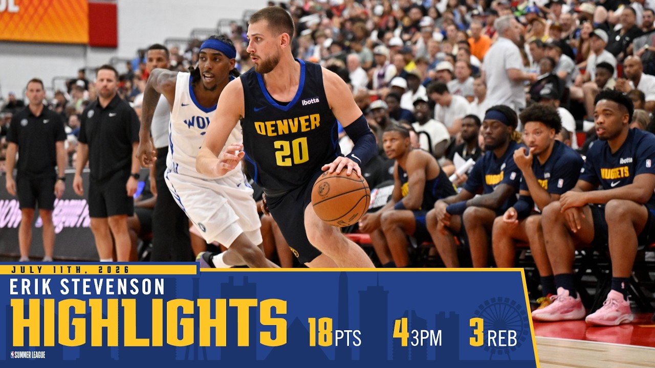 Erik Stevenson Highlights vs. Timberwolves ๐บ | 2026 NBA Summer League