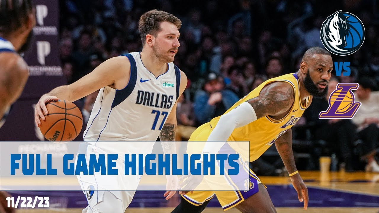 Luka Doncic (30 points) Highlights vs. LA Lakers | 11/22/23