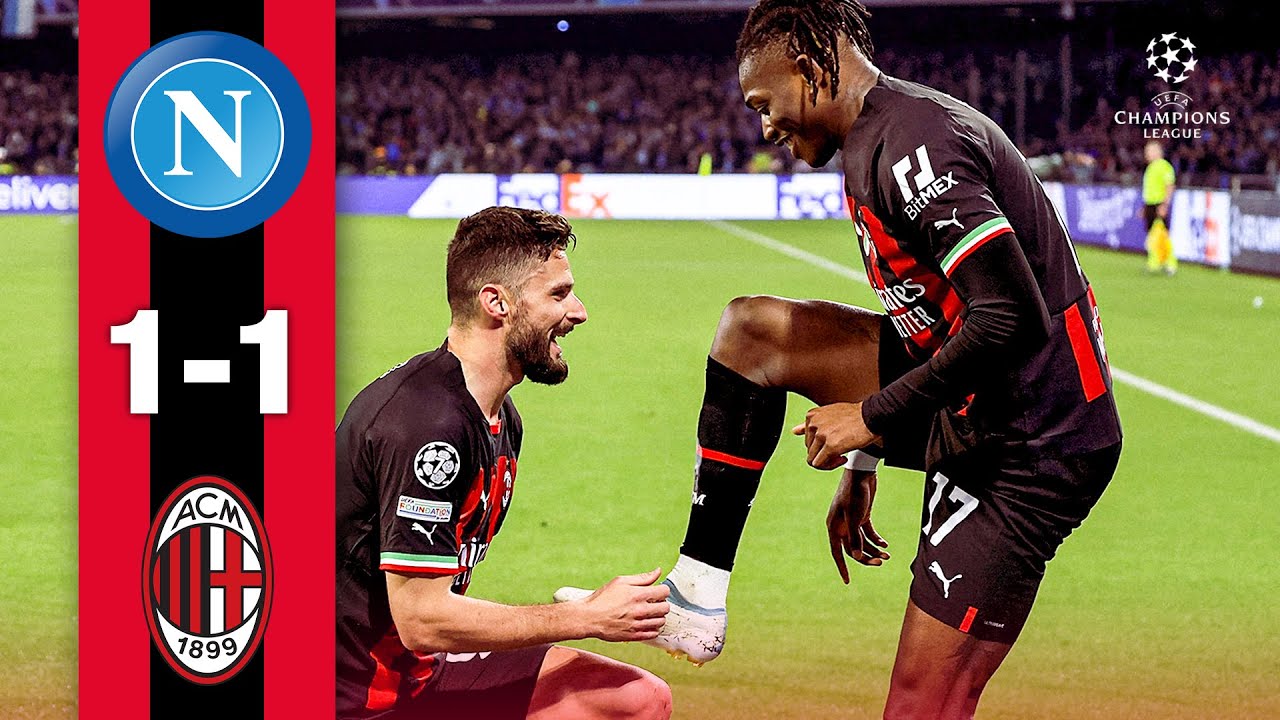 #NapoliMilan: SEMI-FINALS HERE WE COME! | #championsleague Highlights background