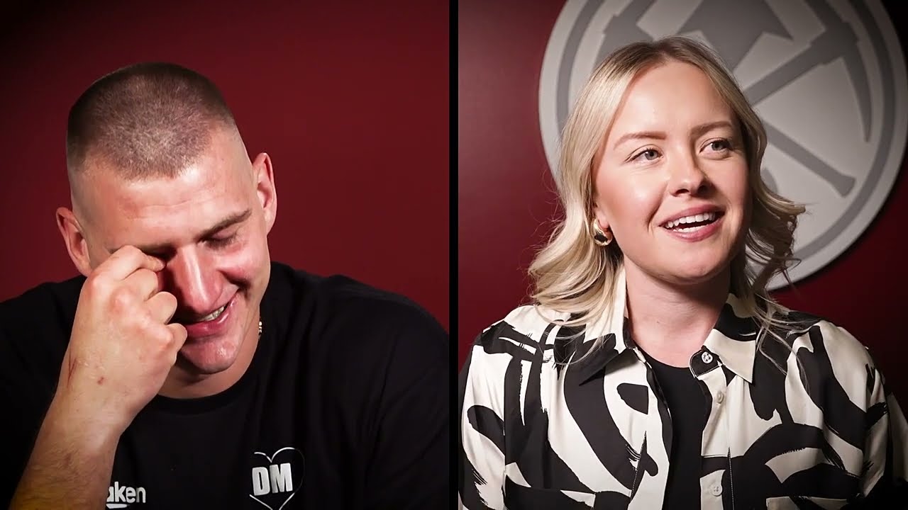 Nikola Jokić Sit Down Interview With Nuggets Players 👀 | AltitudeTV background