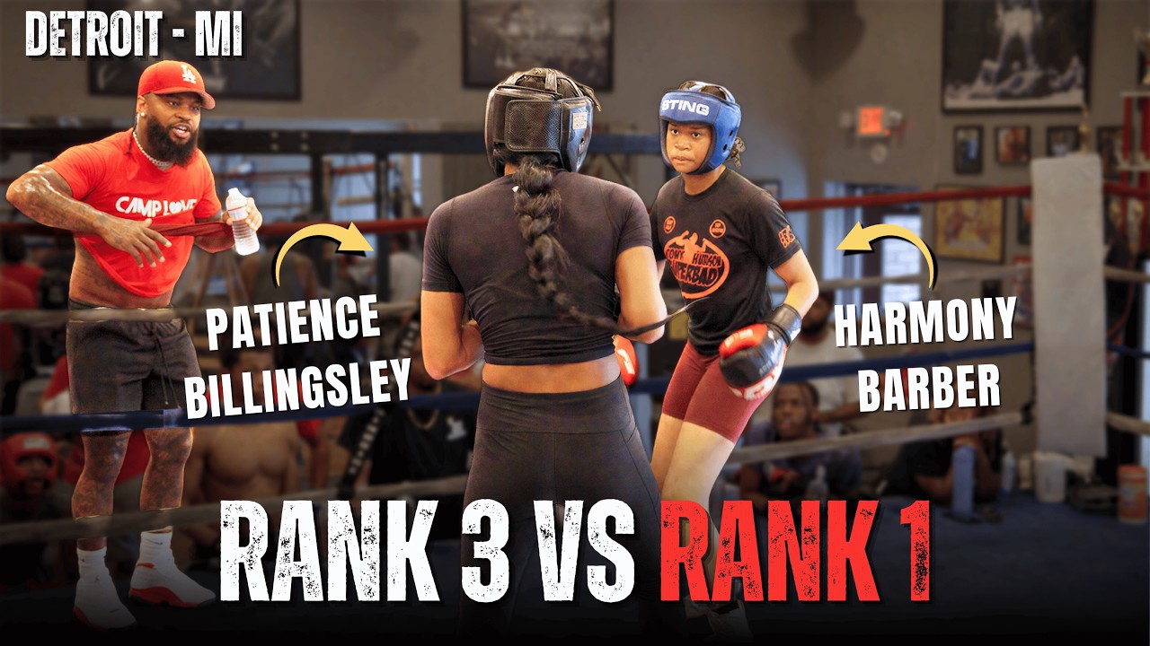 RANK 3 VS RANK 1! Female Boxers From Two Divisions COLLIDE In TOUGH SPARRING!
