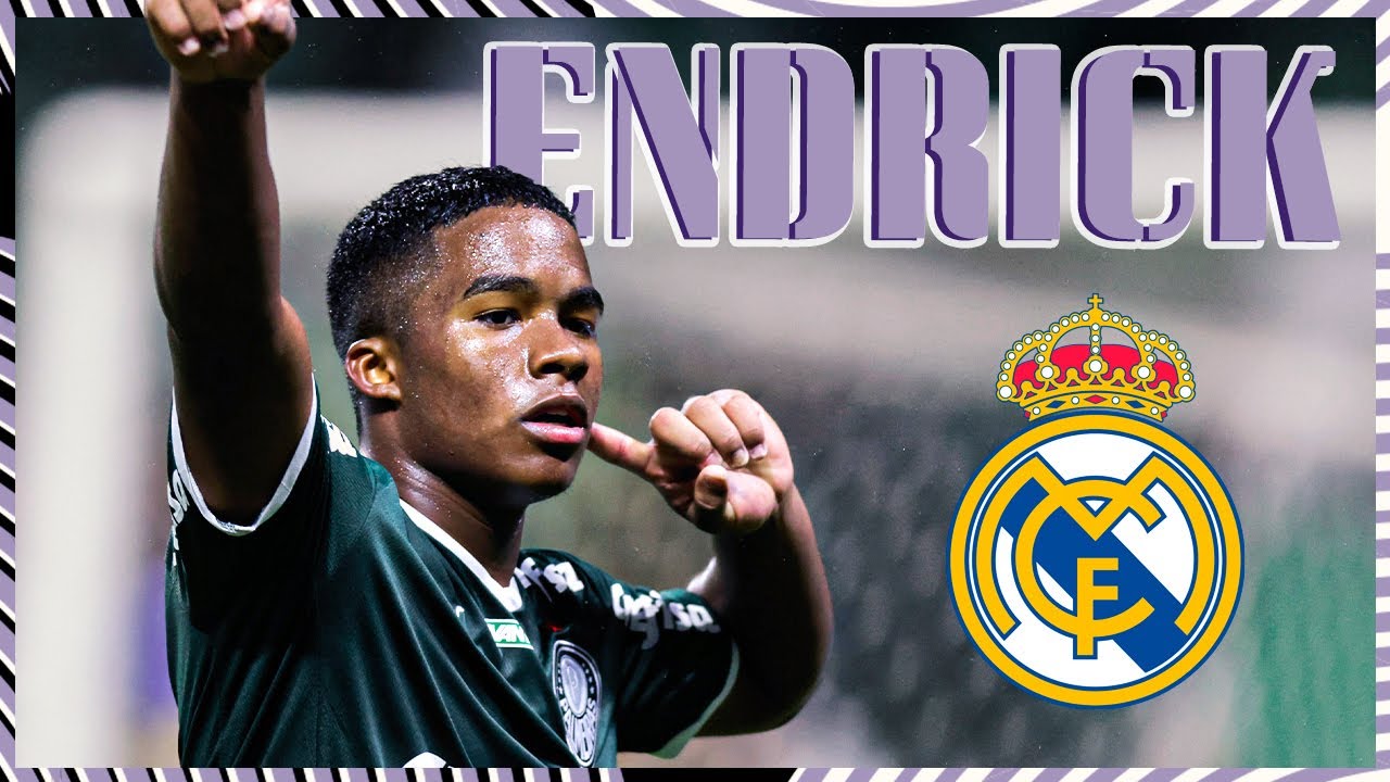 Endrick, FUTURE REAL MADRID PLAYER background