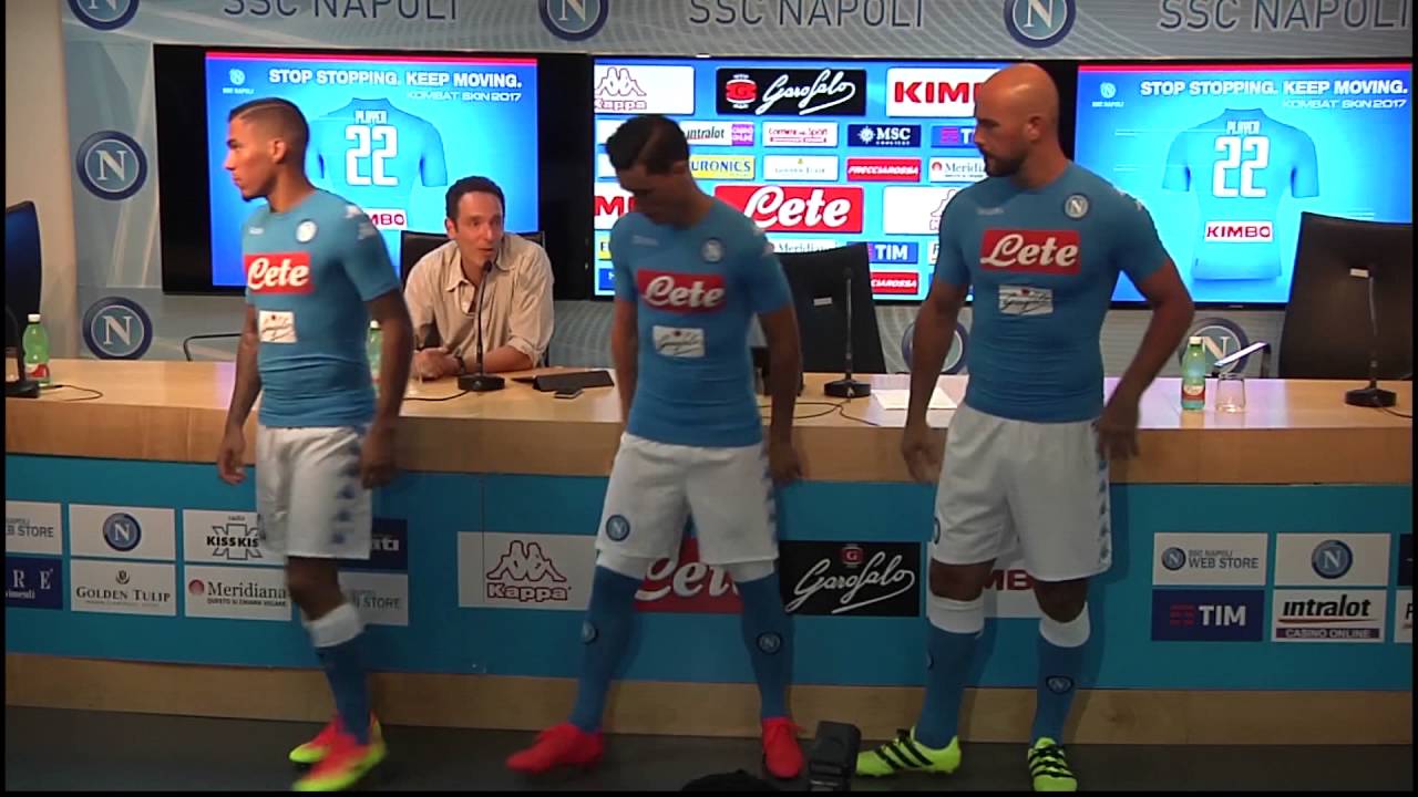 Presentazione #Kombat Skin SSC Napoli 2016/2017