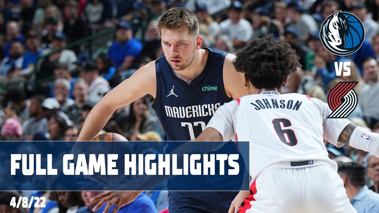 Luka Doncic (39 points) Highlights vs. Portland Trail Blazers background