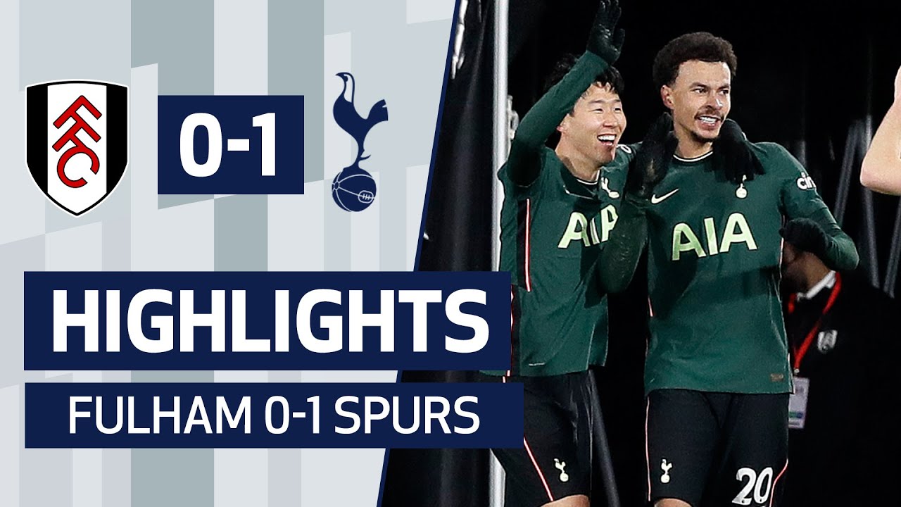 DELE MAKES THE DIFFERENCE | HIGHLIGHTS | Fulham 0-1 Spurs background
