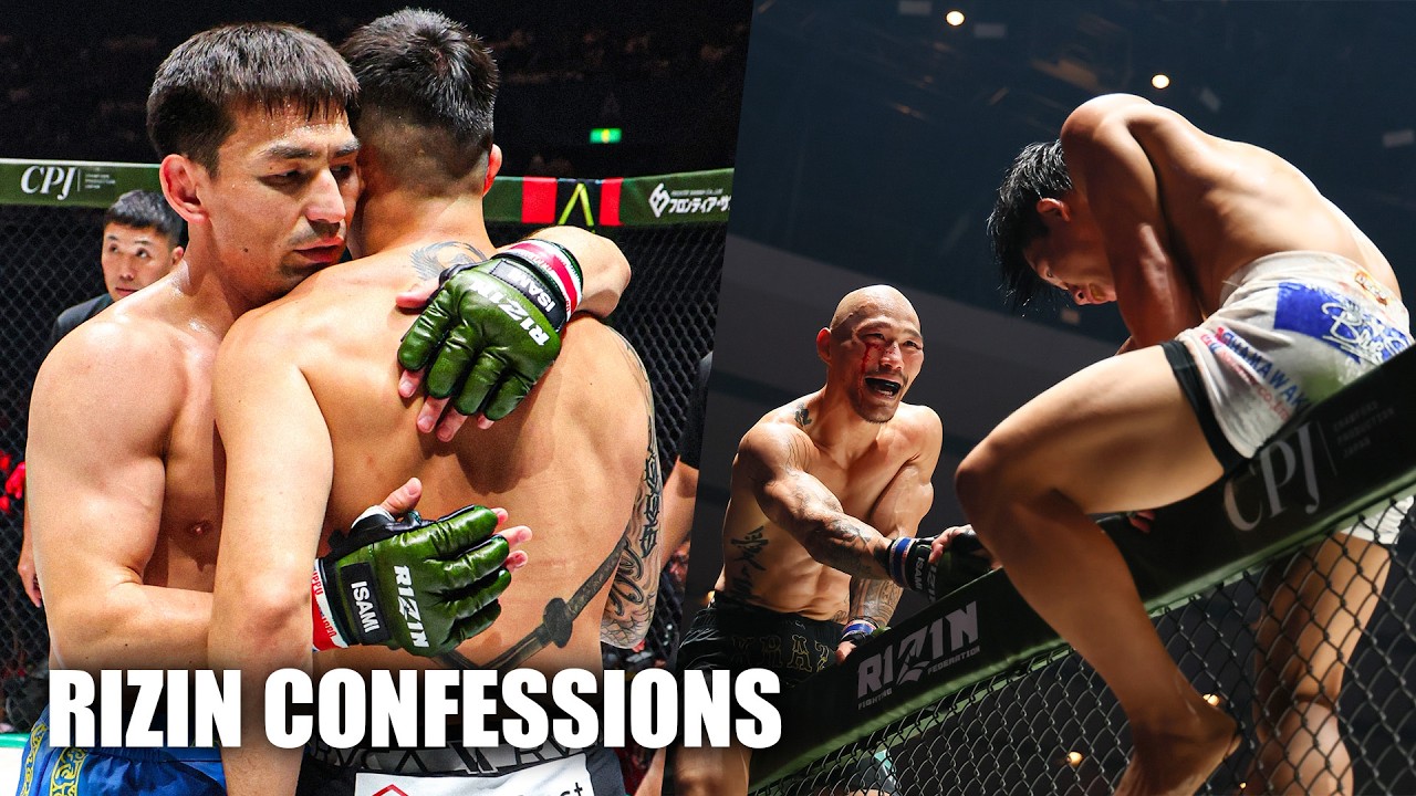【番組】RIZIN CONFESSIONS #224 / ヒロヤ vs. 山本アーセン / カルシャガ・ダウトベック vs. 萩原京平 etc background