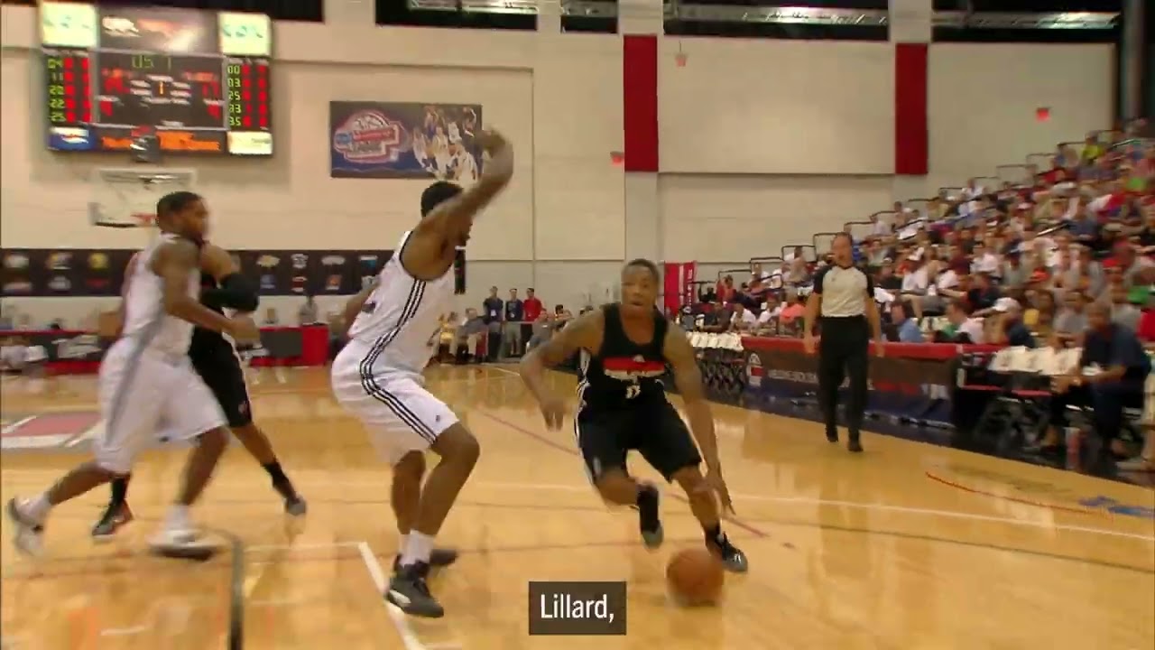 Throwback: Damian Lillard at 2012 NBA Summer League | Portland Trail Blazers