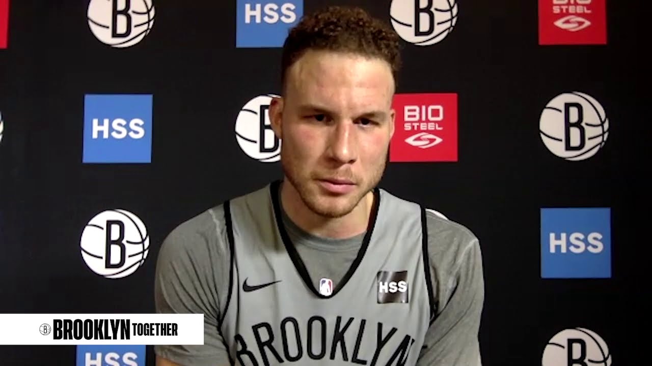 Blake Griffin Addresses the Media for the First Time as a Brooklyn Net