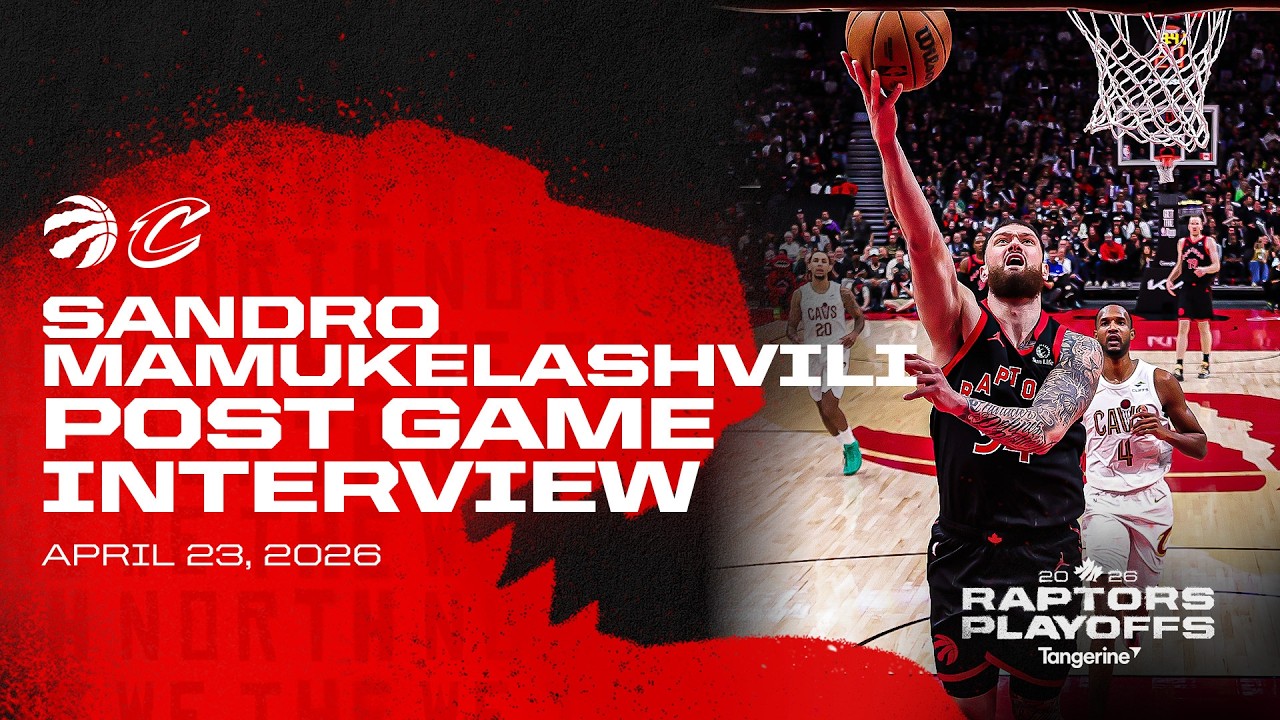 Sandro Mamukelashvili | RD1 GM3 Post Game vs Cavaliers | April 23, 2026