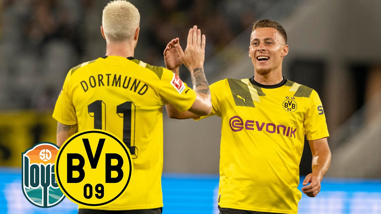 Goal festival in first US Tour match | San Diego Loyals 0 - 6 BVB | Highlights