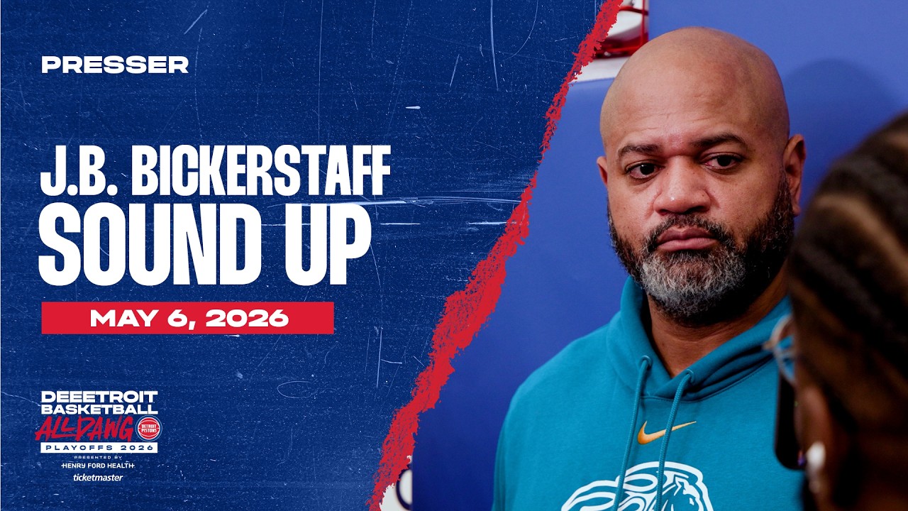 Postseason Media Availability | J.B. Bickerstaff | Wednesday May 6th 2026