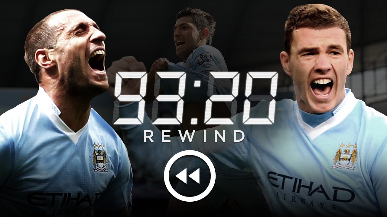 MAN CITY 3-2 QPR | HD Extended Highlights | 93:20 Rewind background