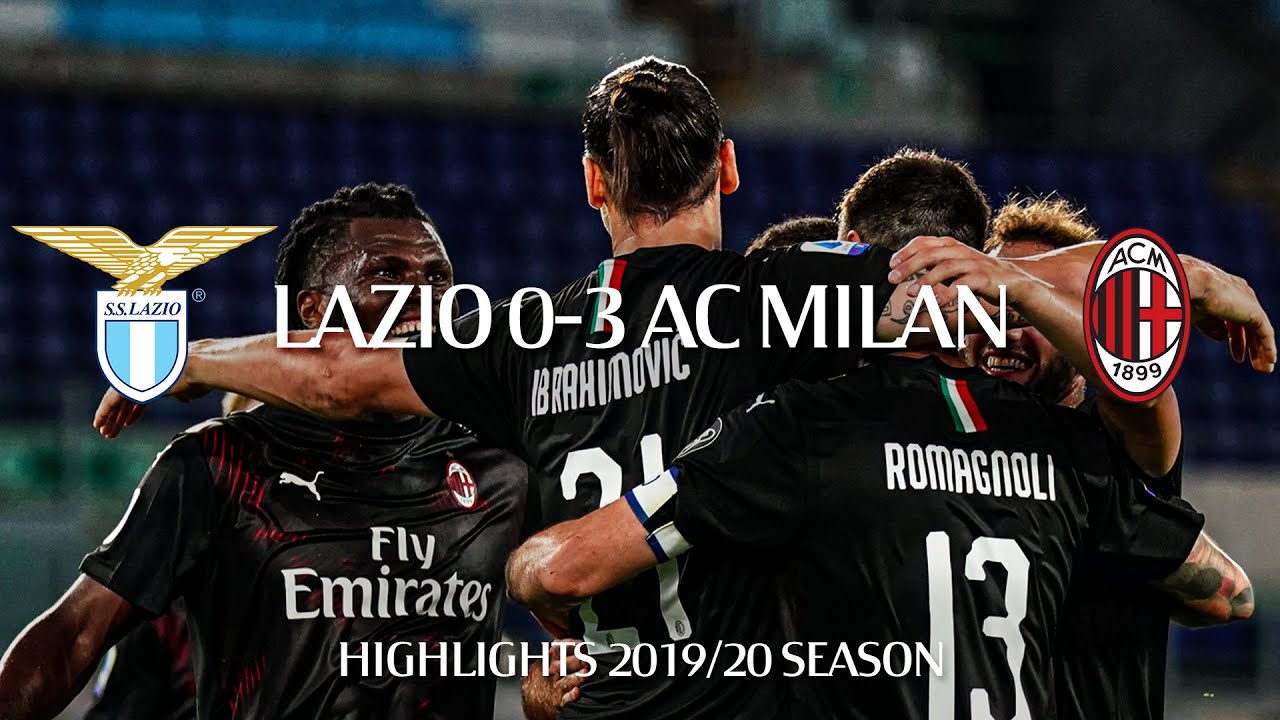 Highlights | Lazio 0-3 AC Milan | Matchday 30 Serie A TIM 2019/20 background