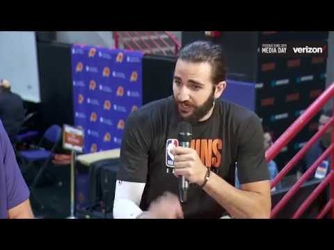 Suns Media Day 2019 | Ricky Rubio Interview background