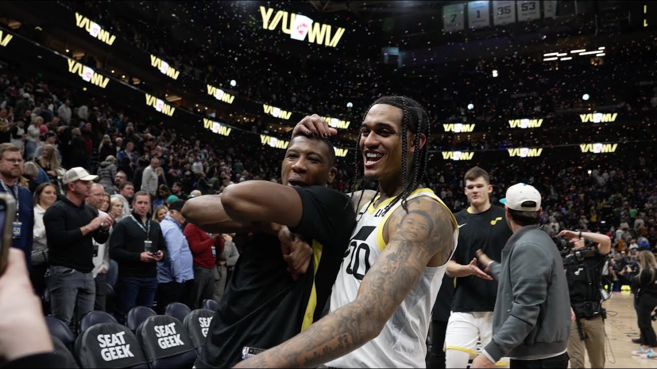 Jazz beat Lakers RECAP ⏪ | UTAH JAZZ background