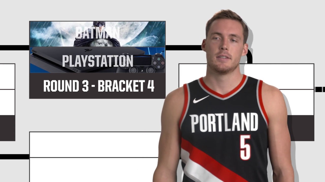 Pat Connaughton Does the Bracket Challenge background