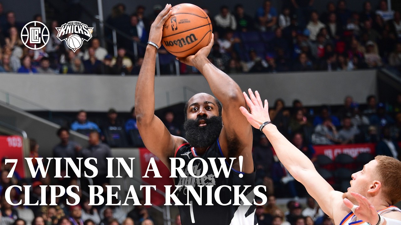 Clippers Continue 7 Game Win Streak | LA Clippers background