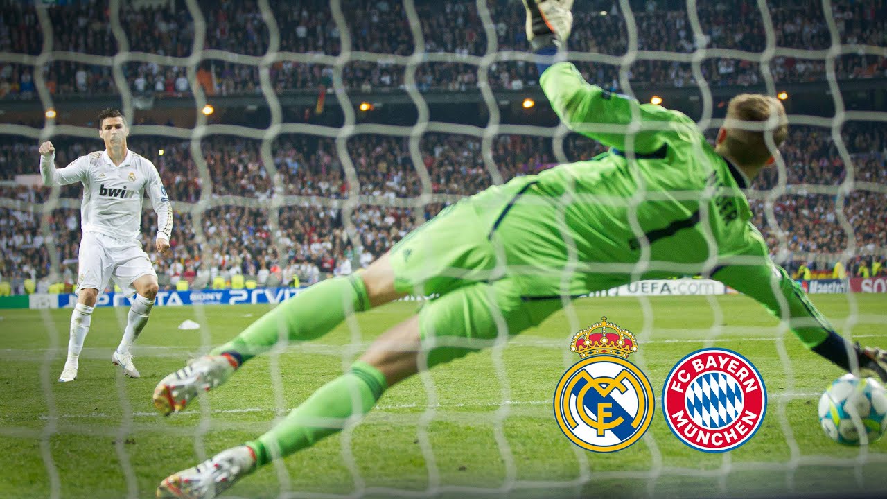 The legendary penalty shootout against Real Madrid in 2012 background