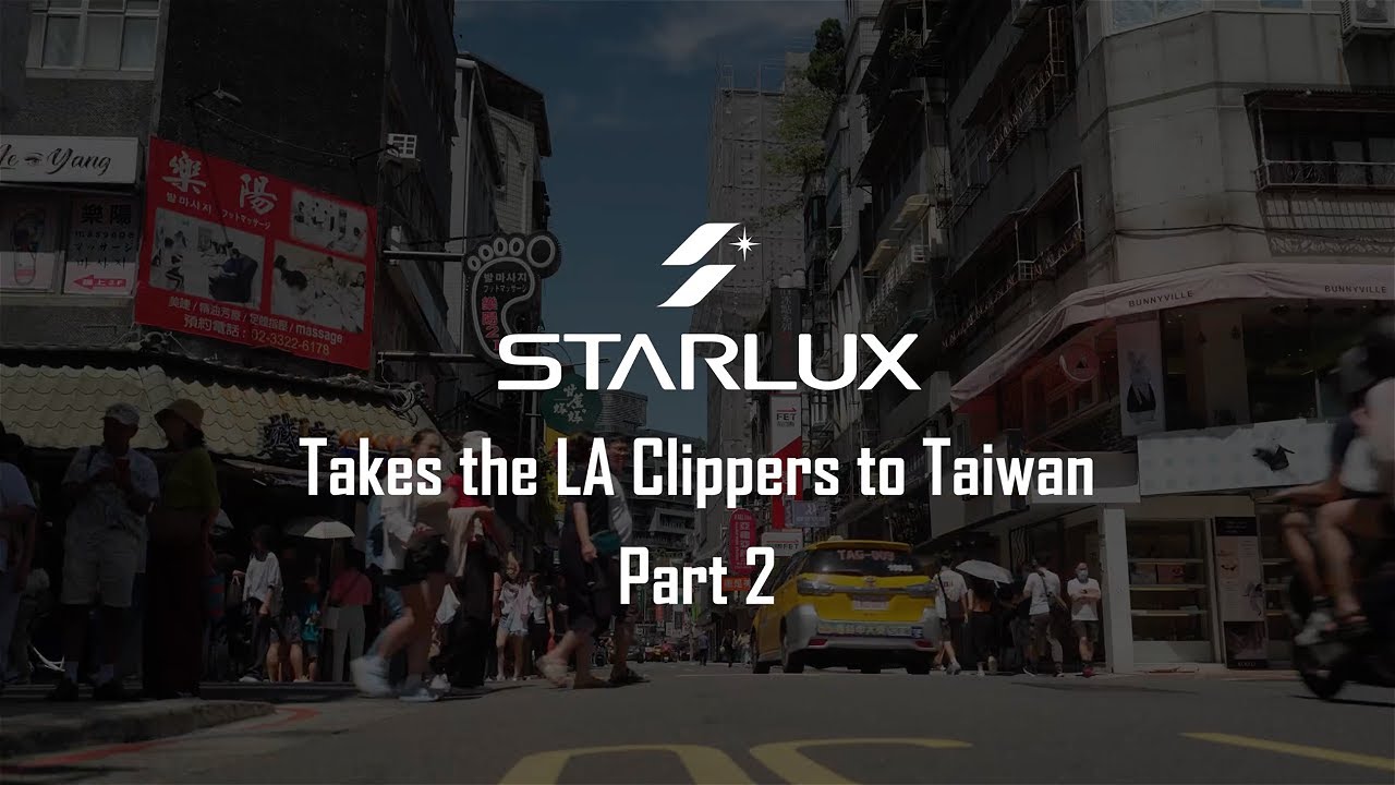 Best Food In Taiwan | STARLUX Takes LA Clippers To Taiwan Part 2 background