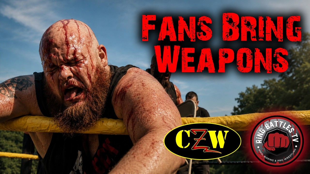 CZW Fans Bring The Weapons | Hardcore Deathmatch Action | Ring Battles TV