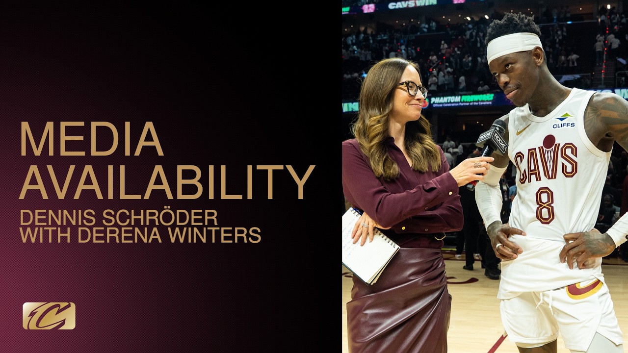 Cavs vs Raptors | Dennis Schröder with Serena Winters | 04.29.2026