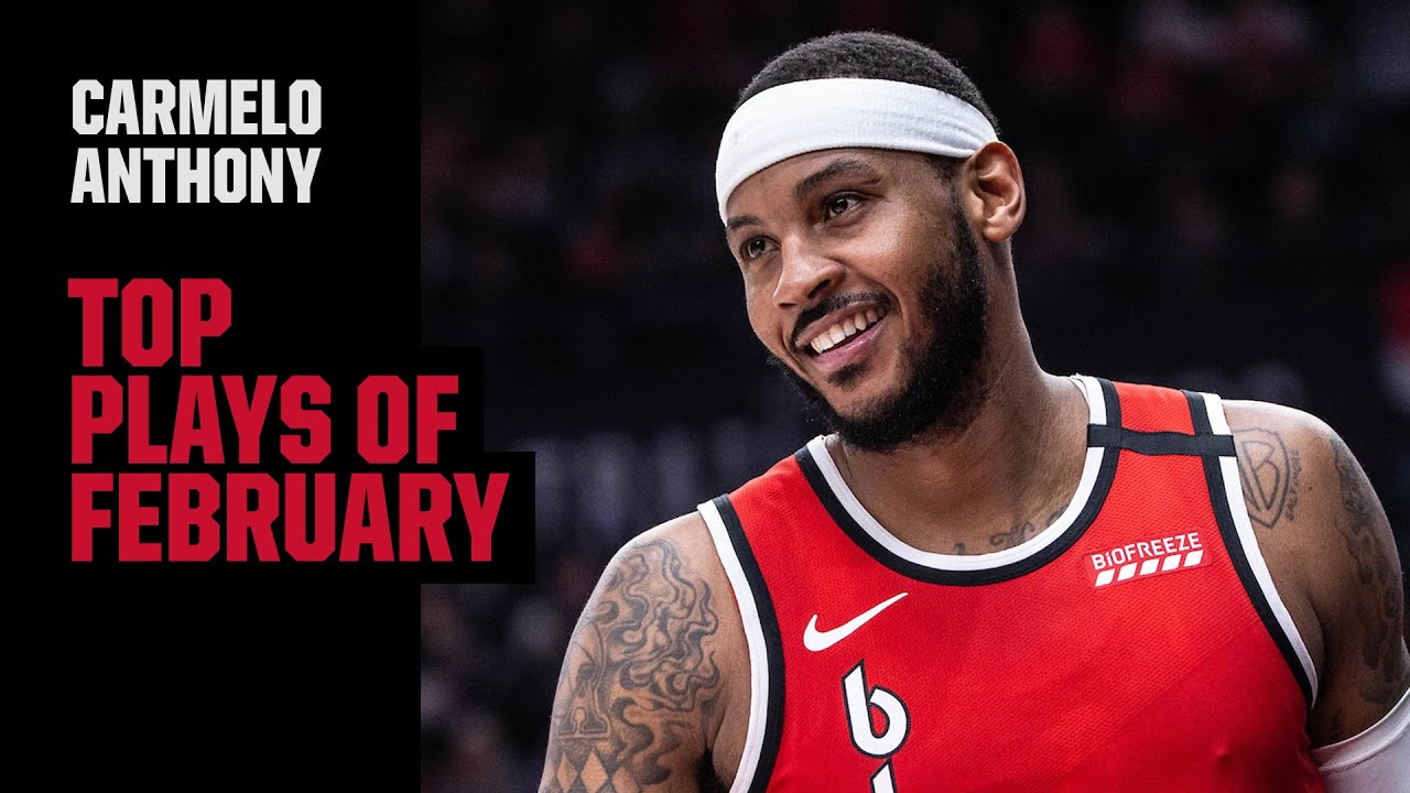 Carmelo Anthony's Top Plays of February 2020 | Trail Blazers Highlights