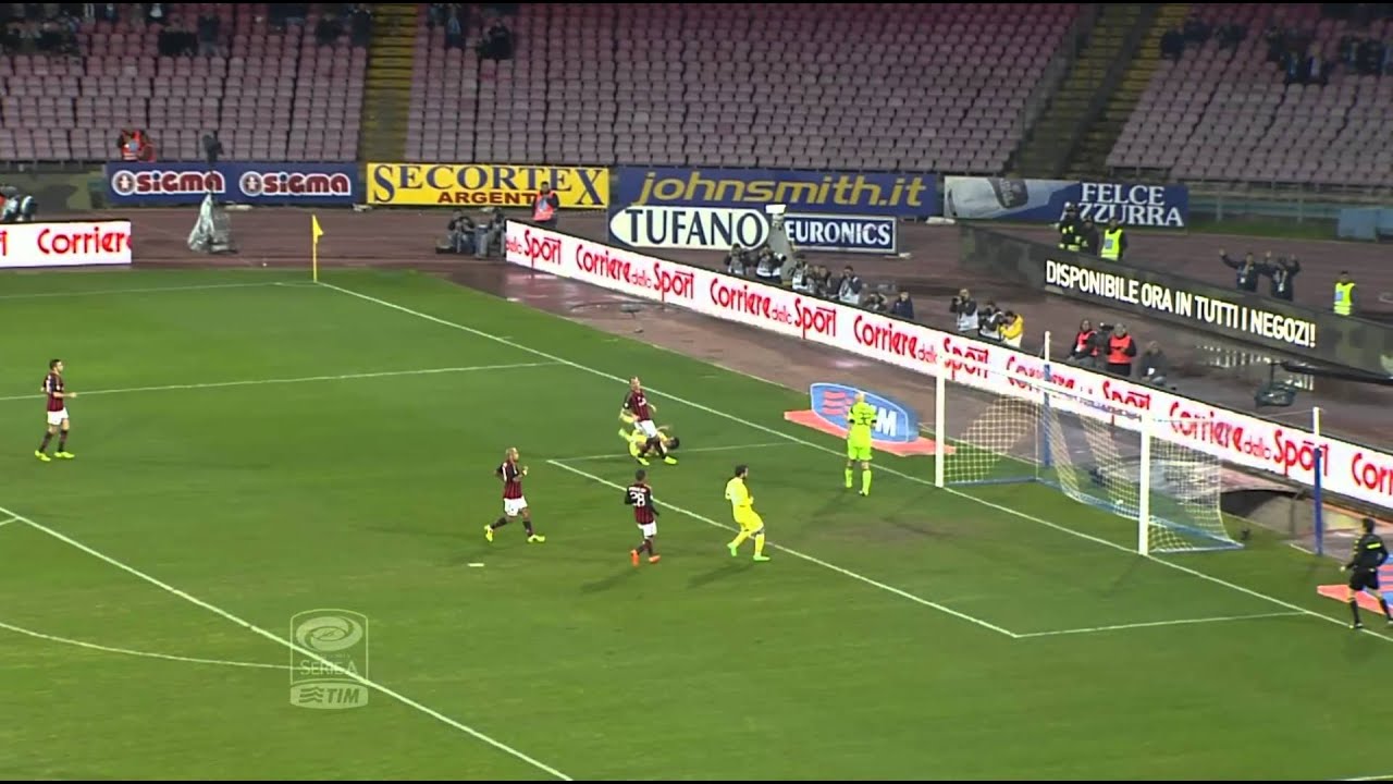 Napoli-Milan 3-1 4a Giornata di Ritorno Serie A TIM 2013/2014
