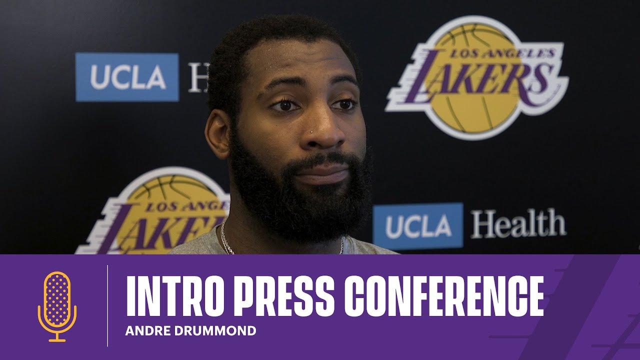 Andre Drummond Intro Presser (3/29/21)