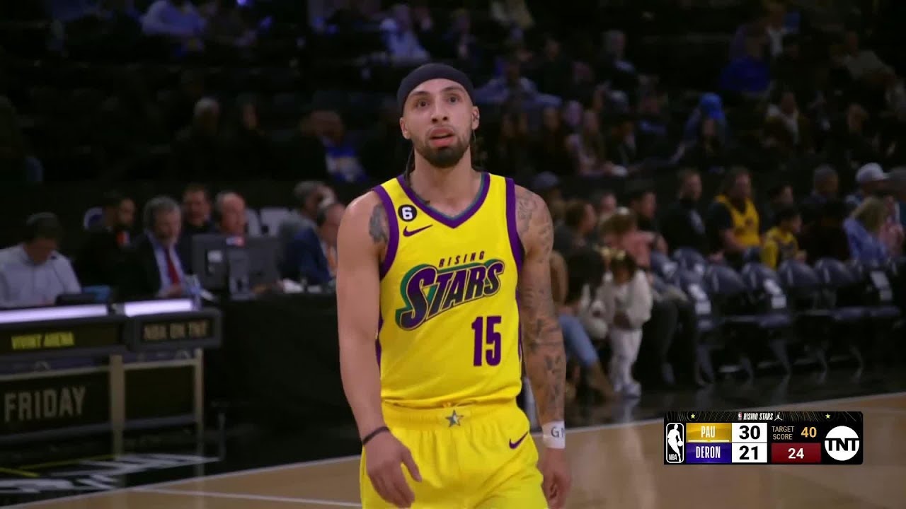 Jose Alvarado Mic'd Up LIVE at Rising Stars Game | 2023 NBA All-Star Weekend background