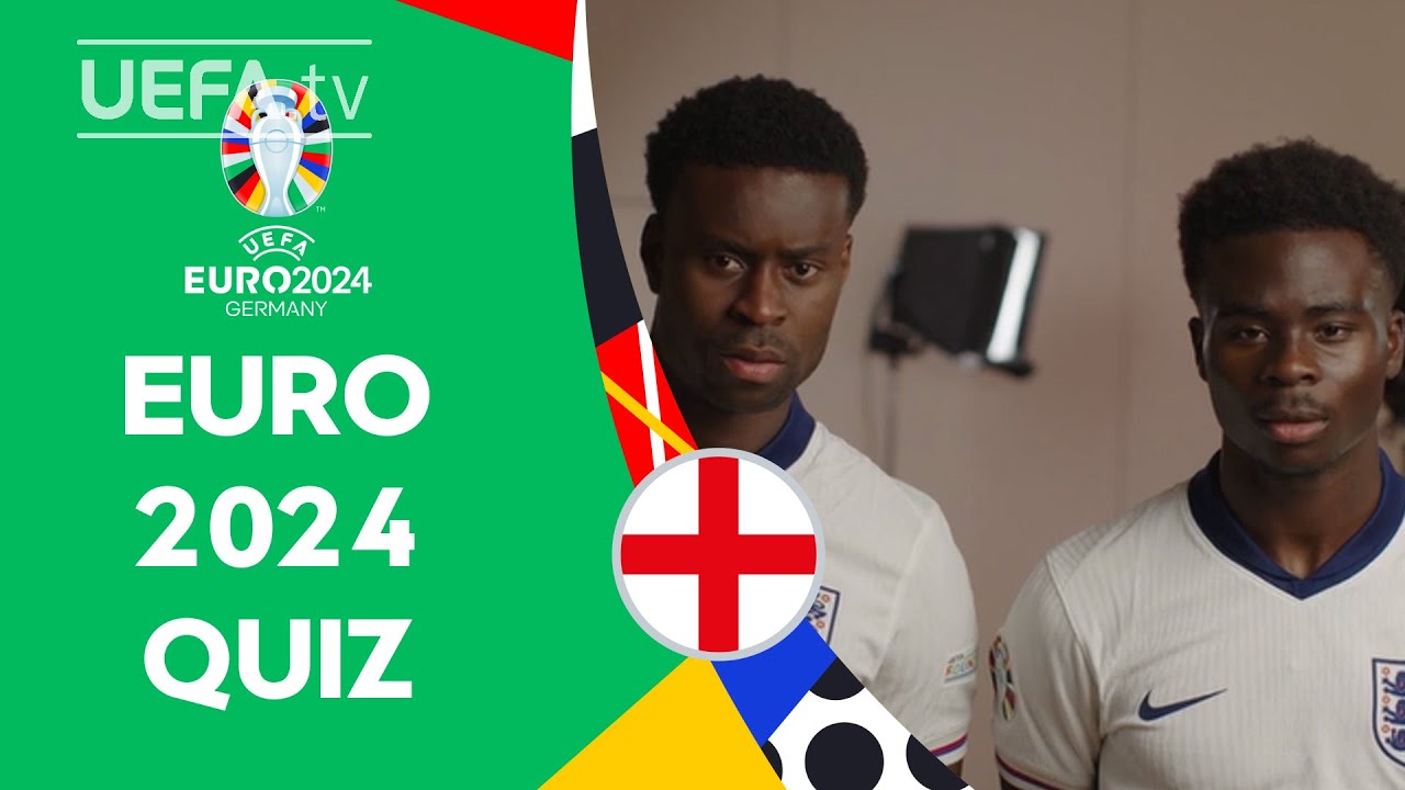 England EURO 2024 QUIZ ft. GUÉHI & SAKA background