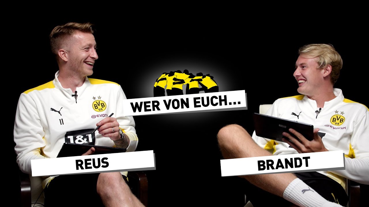 "I took Erling's style of dress as a hobby!" | Reus & Brandt: Which of you ...? background