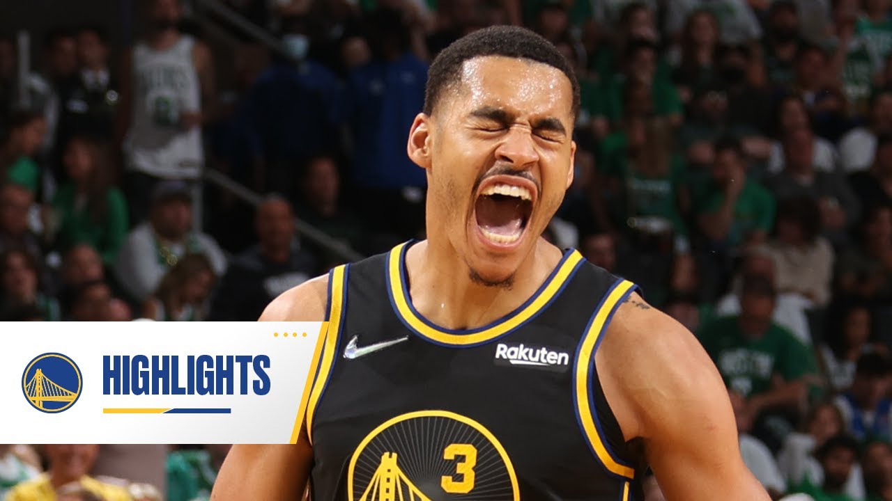 Best of Jordan Poole's 2021-22 NBA Playoffs background