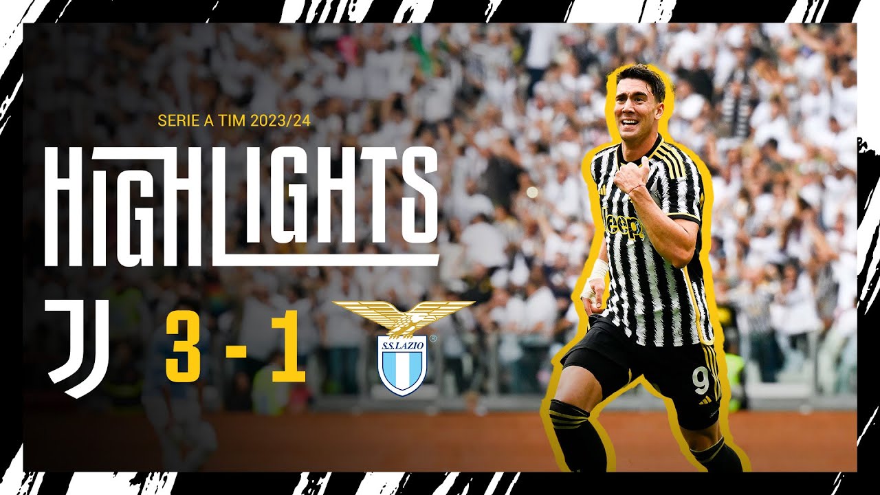 Highlights: Juventus 3 - 1 Lazio | Vlahovic & Chiesa SHOW! ⚽⚽⚽