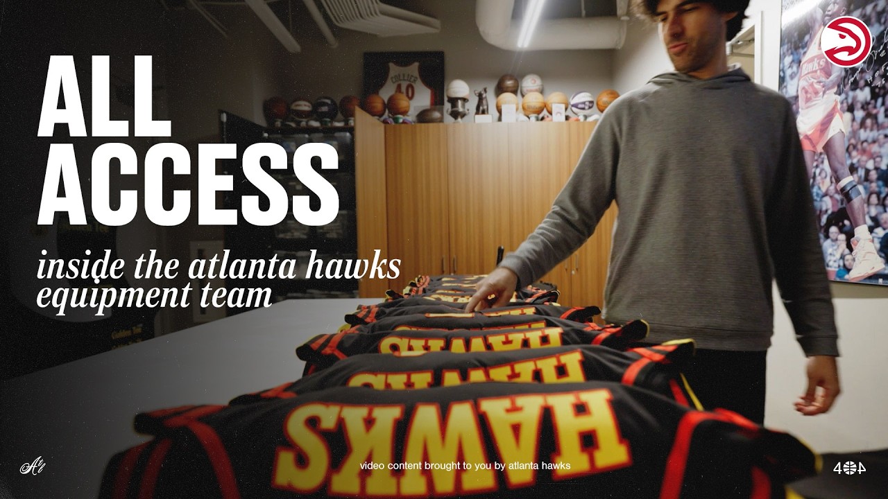 Day in the Life: Atlanta Hawks Equipment Team | Taking Flight
