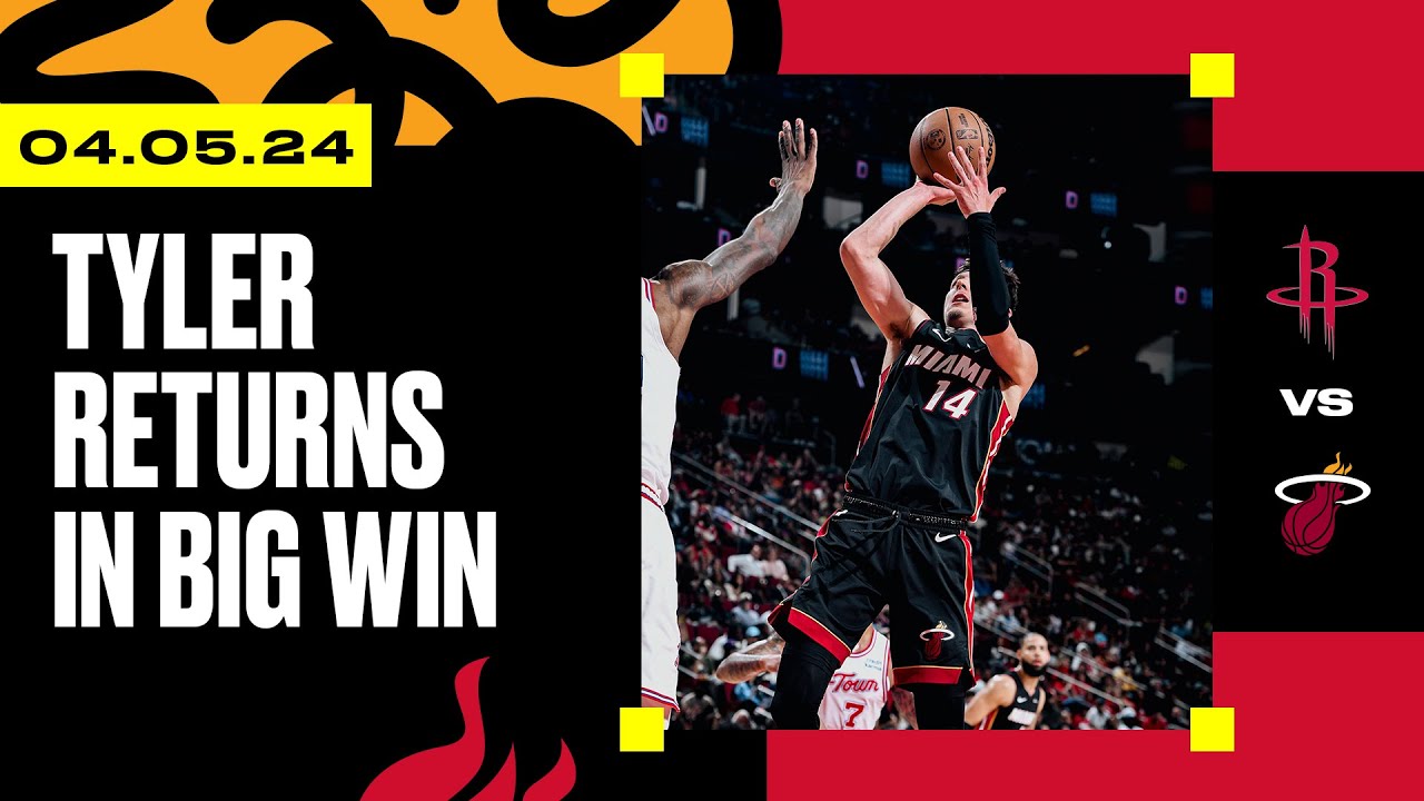 Welcome Back, Tyler (17 PTS 6 AST 5 REB) background