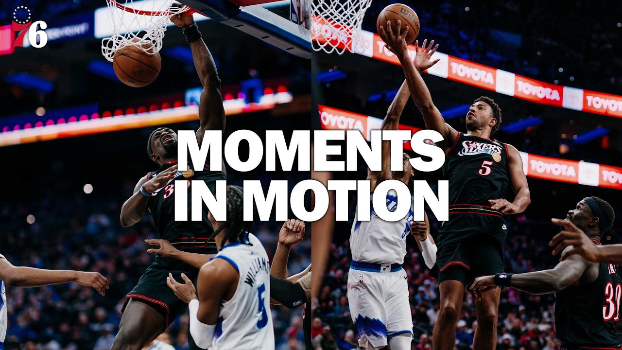 Moments in Motion: Sixers vs. Jazz | 03.04.26