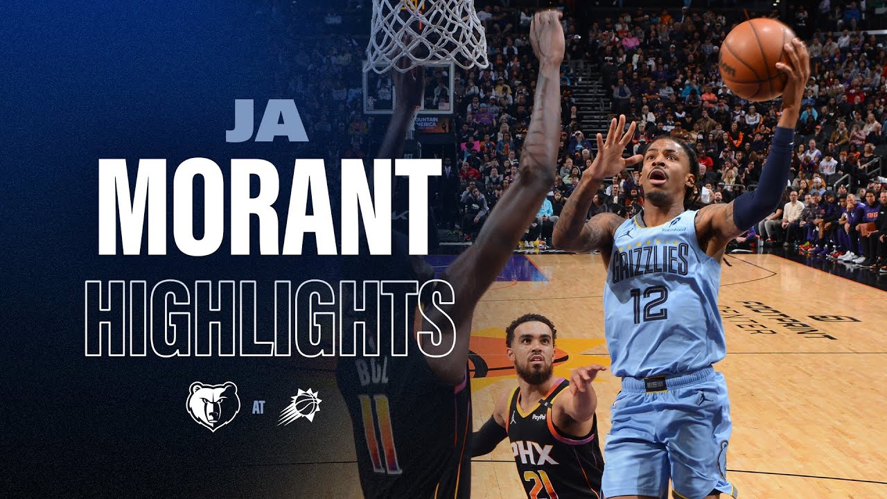 Ja Morant Highlights vs Phoenix Suns background