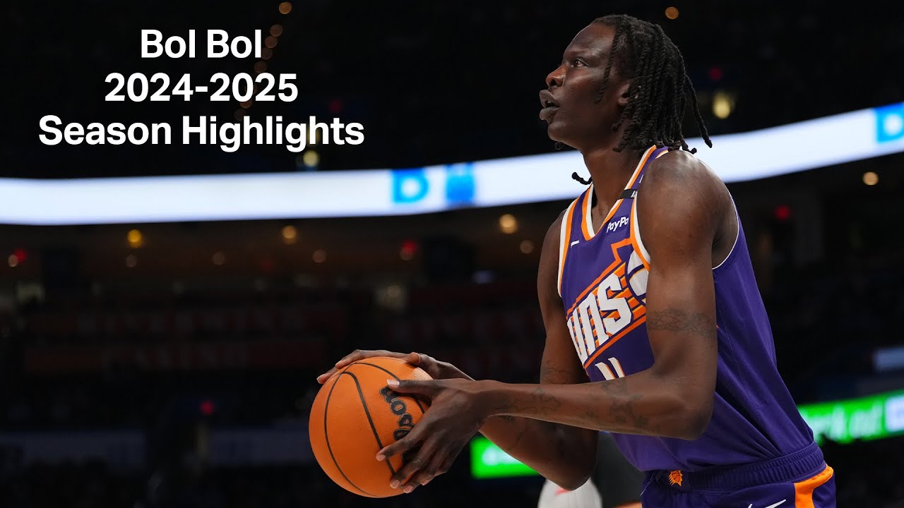 Bol Bol 2024-2025 Season Highlights and Best Plays | Phoenix Suns background