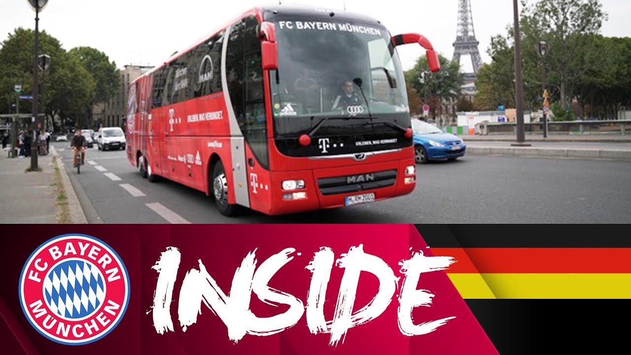 So sieht's im FC Bayern Mannschaftsbus aus! 🚌 - Teil 1 | Inside FC Bayern background