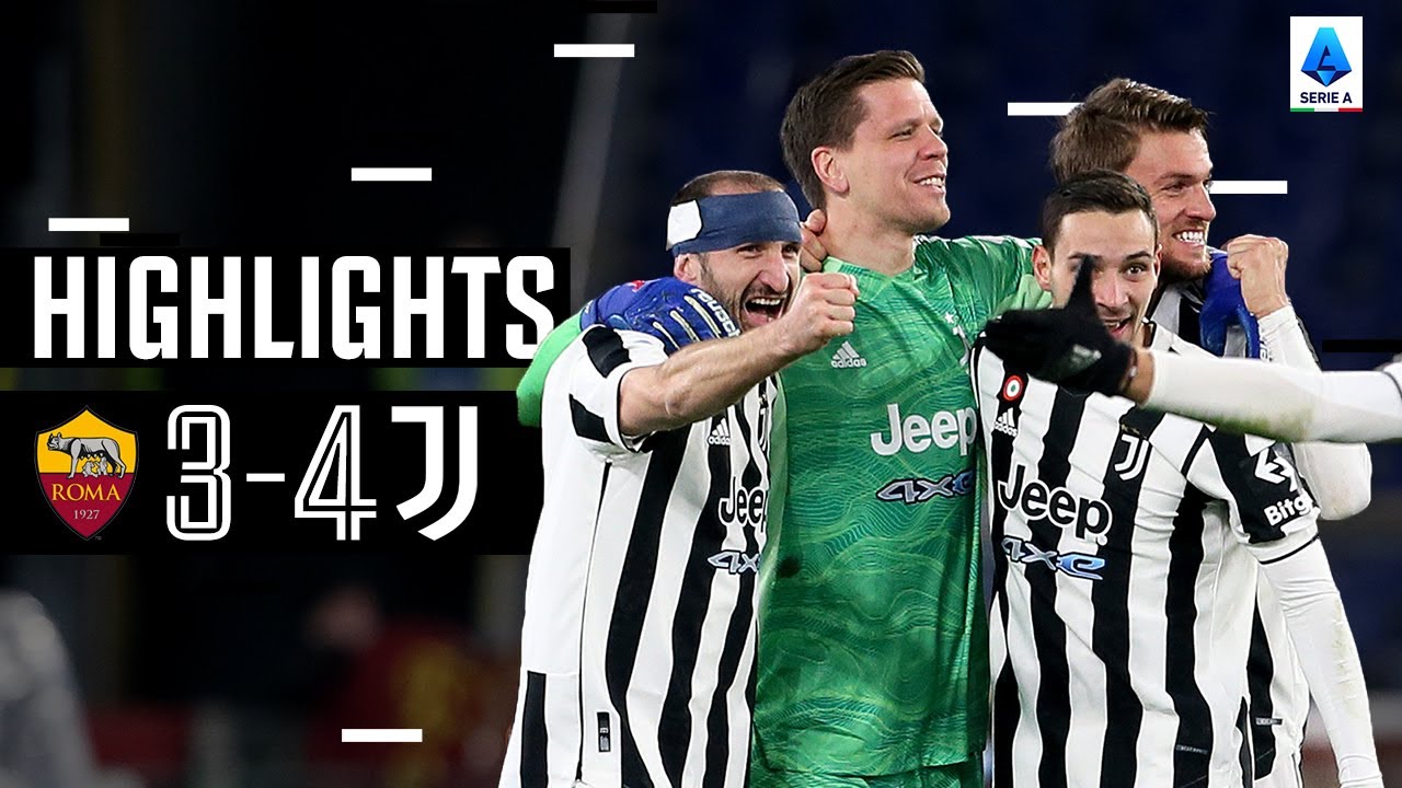 AS Roma 3-4 Juventus | Juventus Comeback In an Incredible 7-Goal Thriller! | Serie A Highlights background